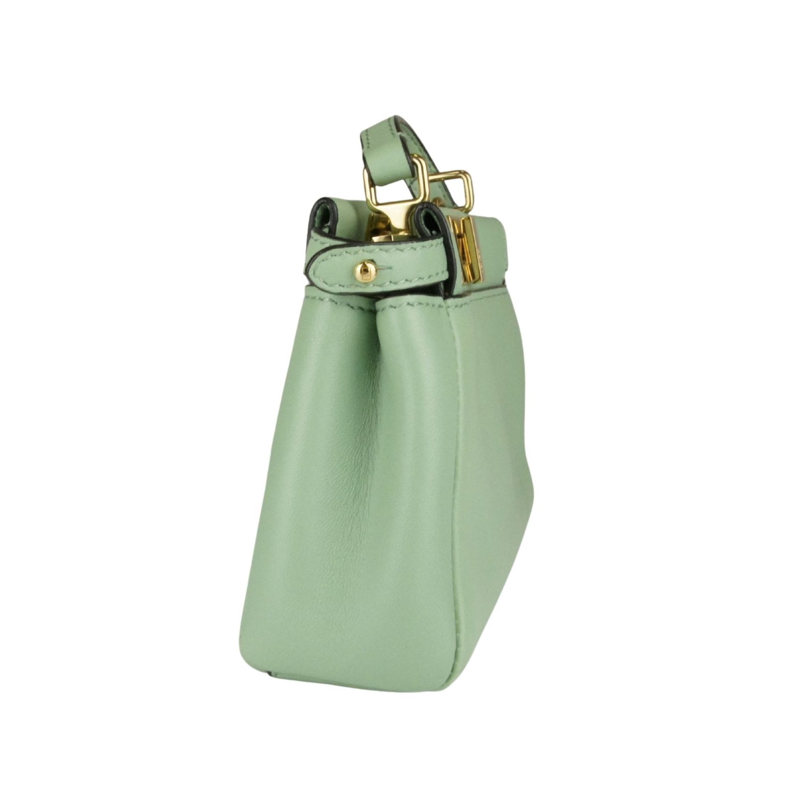 FENDI フェンディ マイクロピーカブー ミントグリーン ショルダー