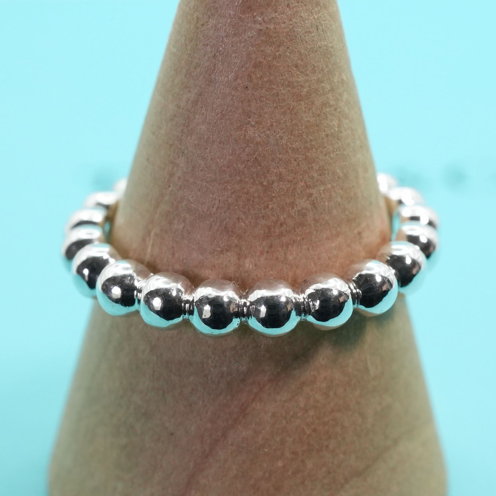 極美品11号 ティファニー ハードウェア ボール リング 希少/25-2479