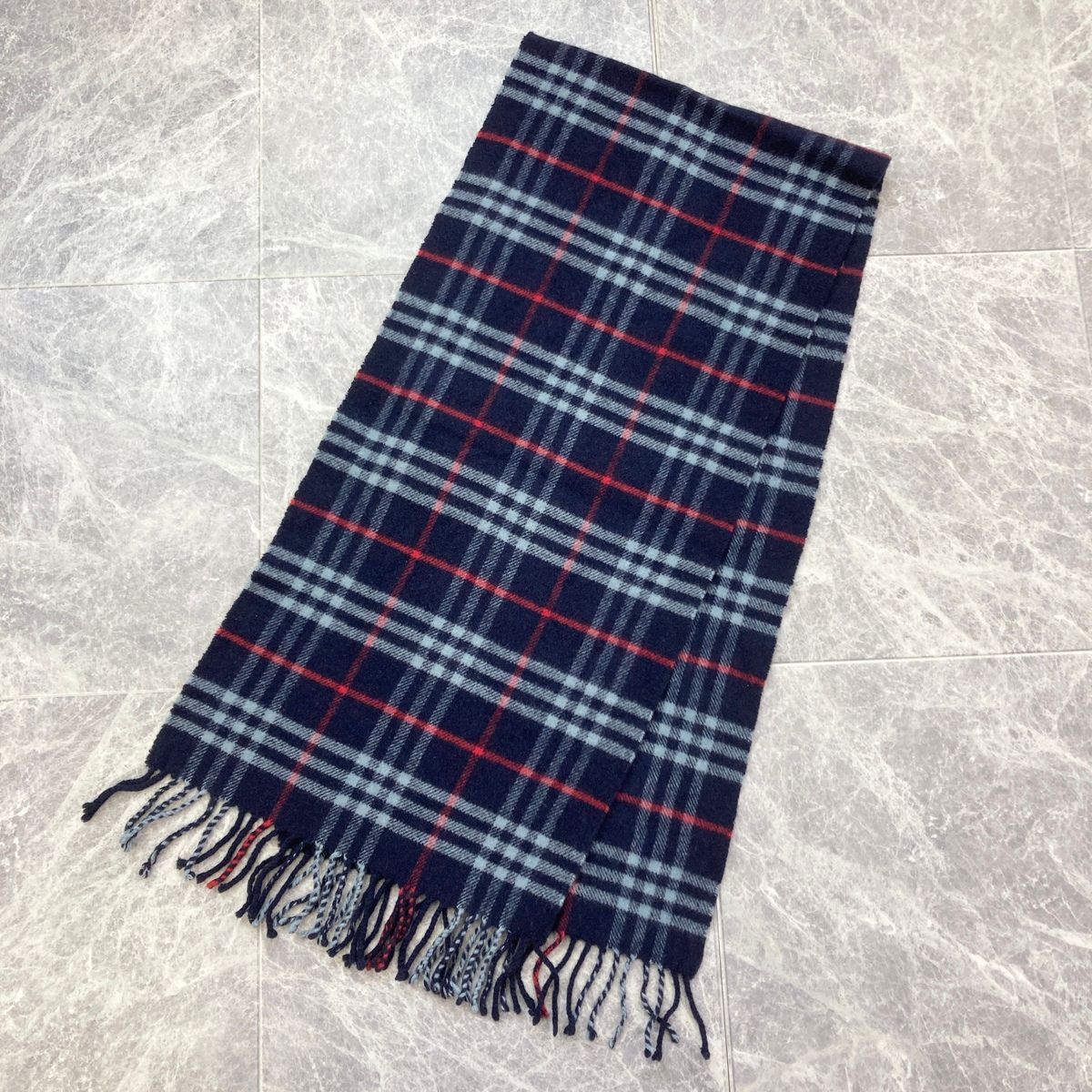 BURBERRY バーバリー ノバチェック マフラー ユニセックス ウール