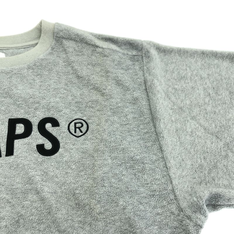 中古】W)TAPS Downy 01 Crew Sweat スウェット 03 グレー ダブル