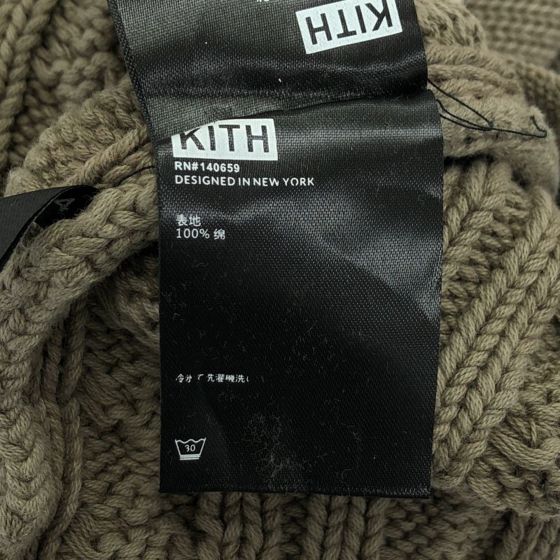中古】KITH Combo Knit Crewneck XL ベージュ キス[10] - メルカリ