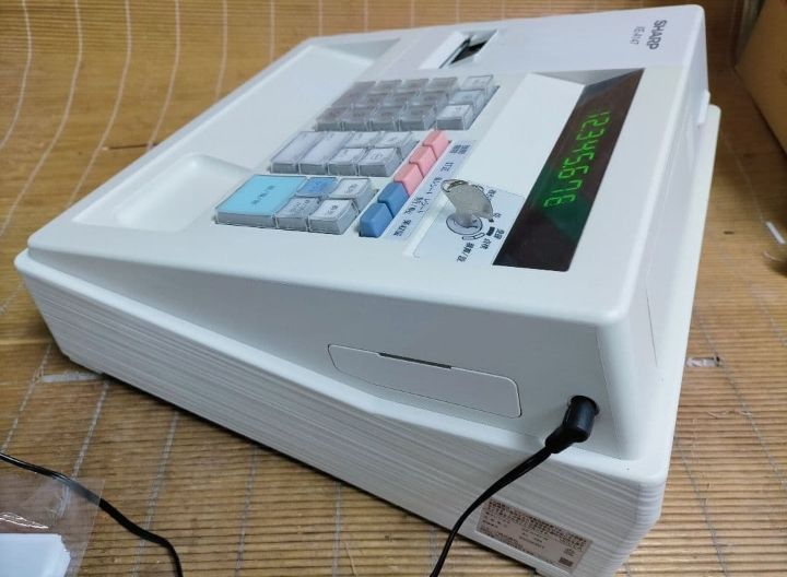 シャープレジスター XE-A147 PC連携売上管理フル設定無料 922222