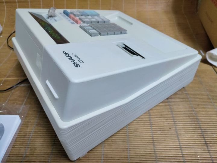 シャープレジスター XE-A147 PC連携売上管理フル設定無料 922222