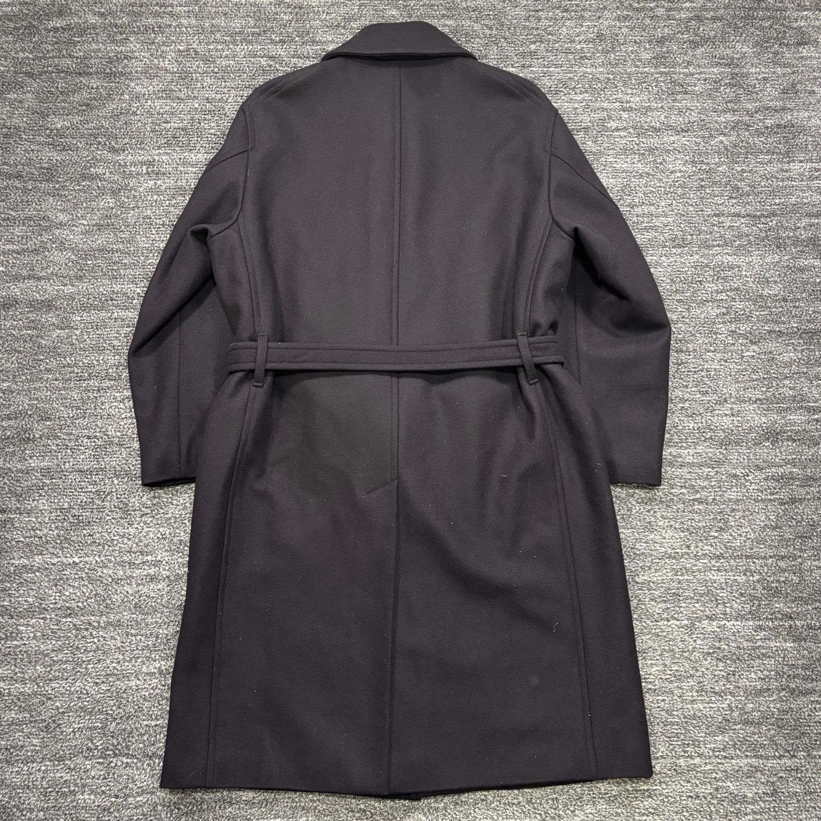 未使用同様品 comoli 24aw ウールカシミヤ ミリタリーコート A03-04009