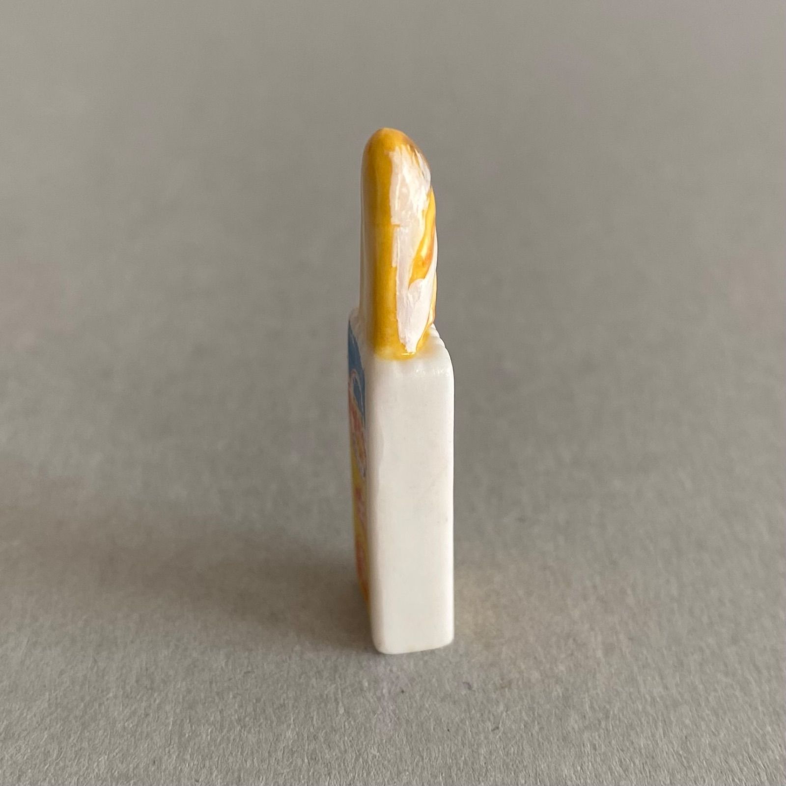 バゲットのフェーブ／フランスパン／フランス雑貨／陶器ミニチュア