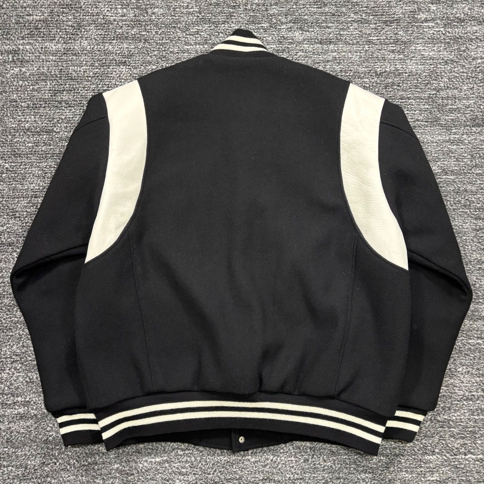 未使用同様 SC / Subcoulture STADIUM JACKET BLACK 1 サブカルチャー