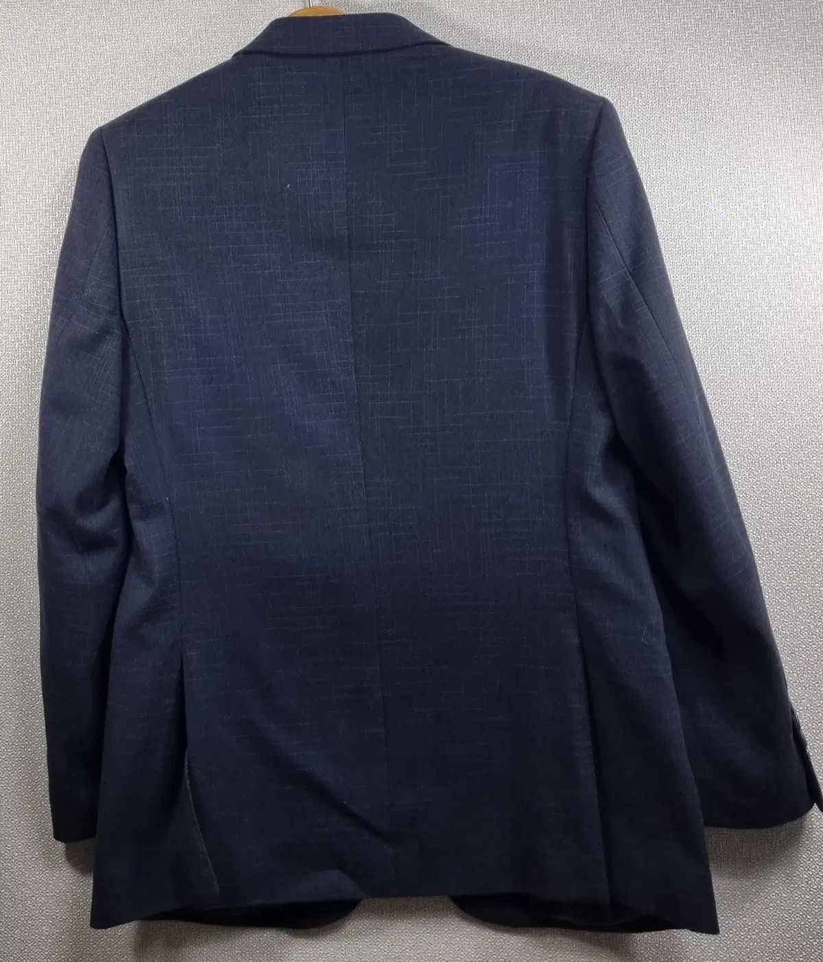 Navy Check - Paul Smith Blazer PS Suit at EDINSON Fit Pocket Patch