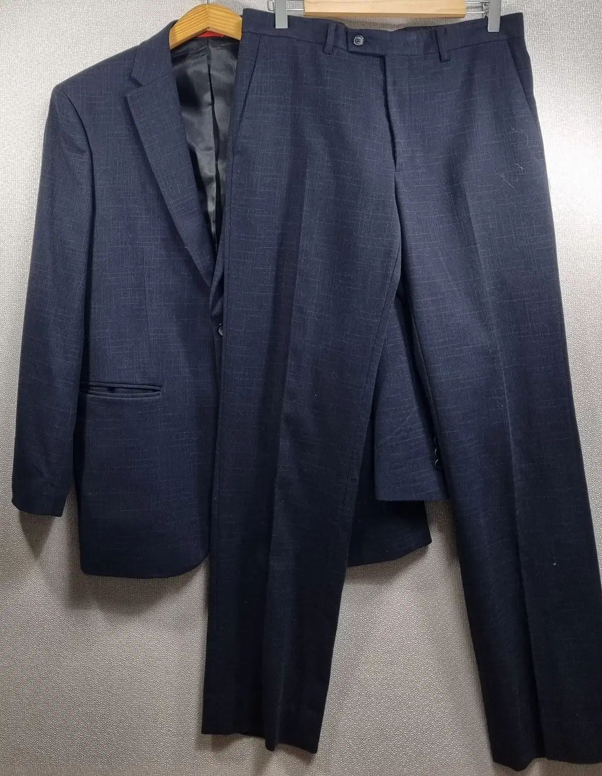 Navy Check - Paul Smith Blazer PS Suit at EDINSON Fit Pocket Patch