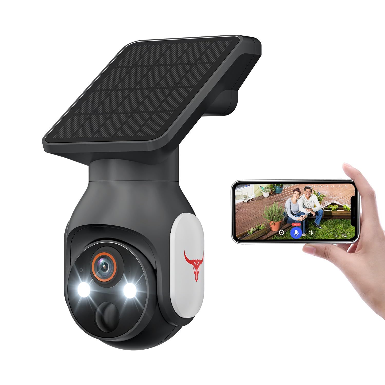 新品❇防犯カメラ 無線 屋外監視カメラ 工事不要2K解像度電池式アレクサ対応 新品 2K 防犯カメラ 屋外 ソーラー 高効率ソーラー充電 監視カメラ 一