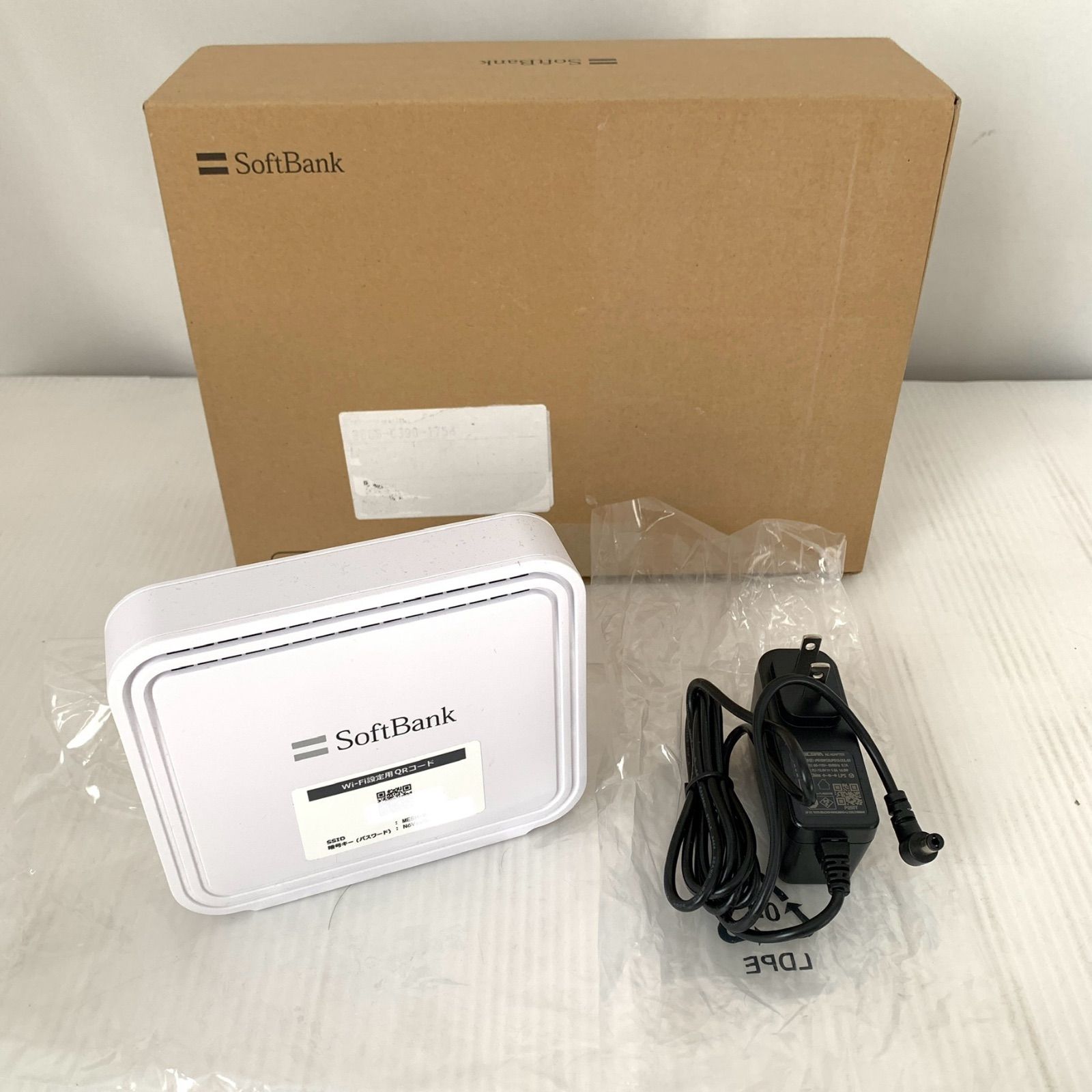 SoftBank 無線LANルーター 5台セット 未使用品】Wi-Fiルーター ソフトバンク RP562B M80115-12 - メルカリ