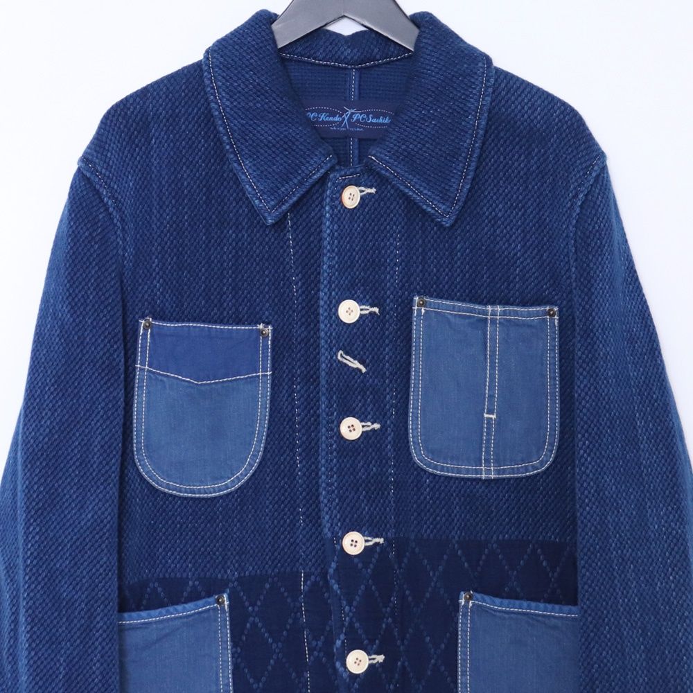 Porter Classic 剣道フレンチジャケット最終値下げ PORTER CLASSIC 剣道フレンチジャケット Mサイズ ブルー - メルカリ