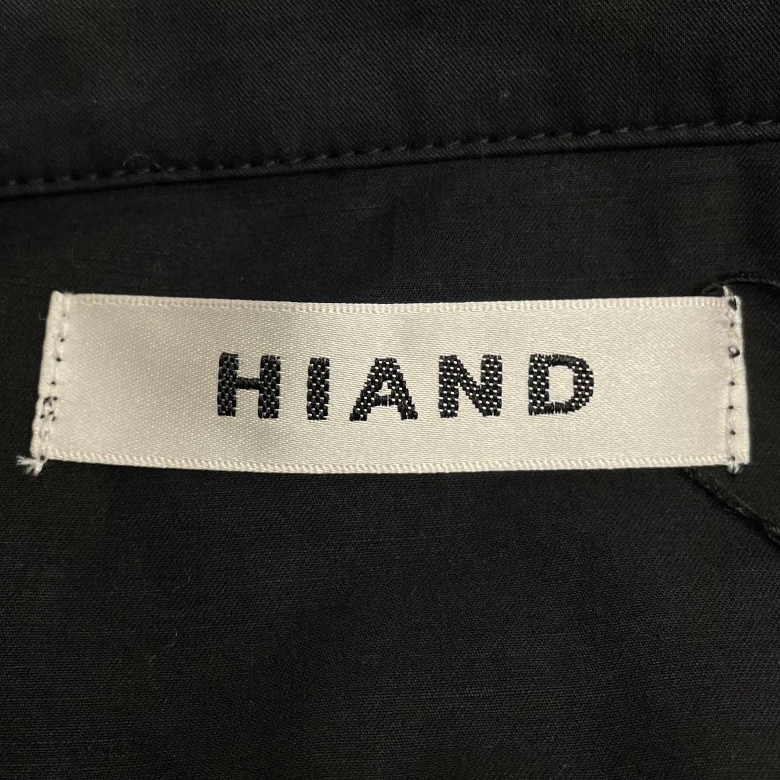 新品 タグ付 未使用 HIAND ハイアンド Swan Ribbon Shirt スワンリボン