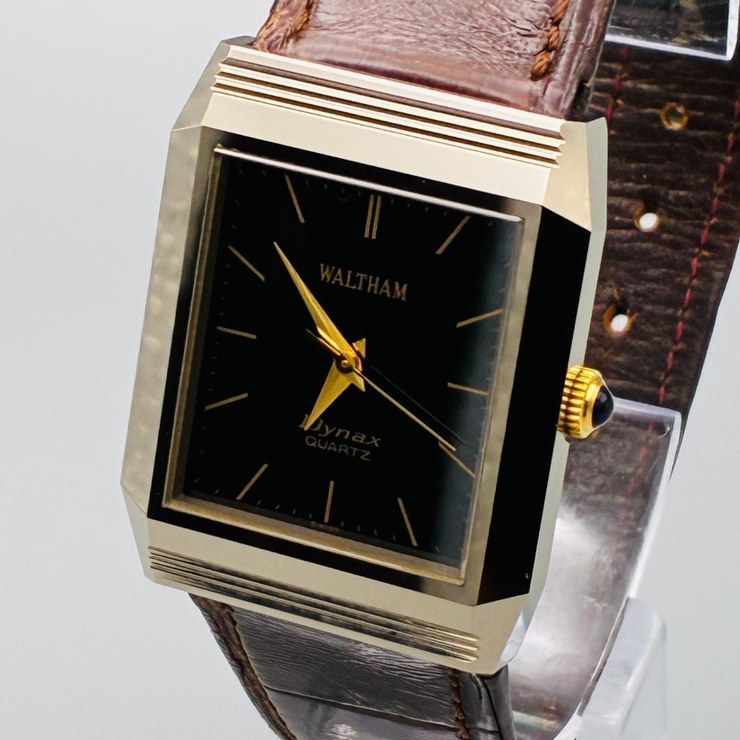 【希少】ウォルサム　クォーツ　ゴールド　65400.31 メンズ WALTHAM ウォルサム ヴィンテージ クォーツ メンズ 腕時計 ゴールド