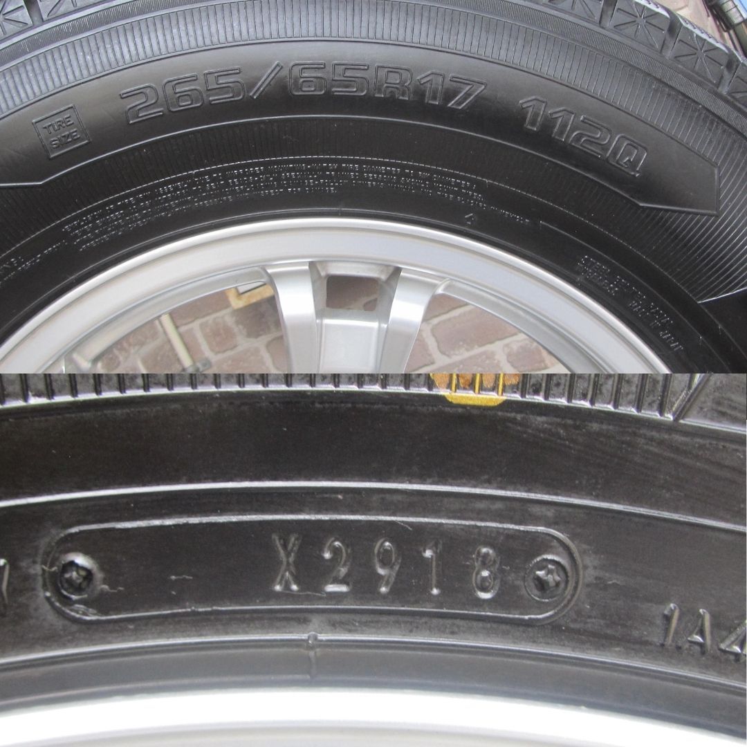 ホイール美品】265/65R17 KEELER スタッドレス グッドイヤー アイス