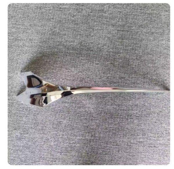 30 アルファード 後期 モデリスタ フロントスポイラー メッキパーツ 右