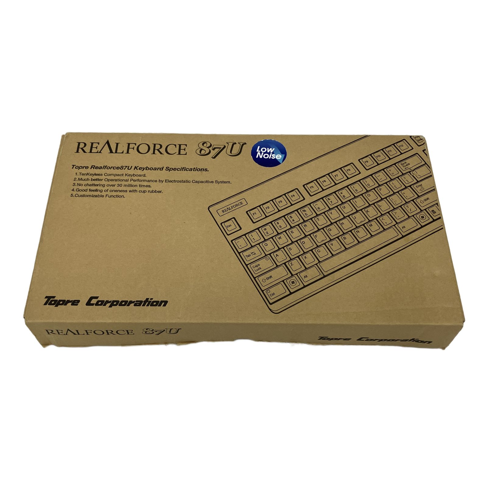 東プレ Topre Realforce 87UKB SE170S テンキーレス 英語配列 USB