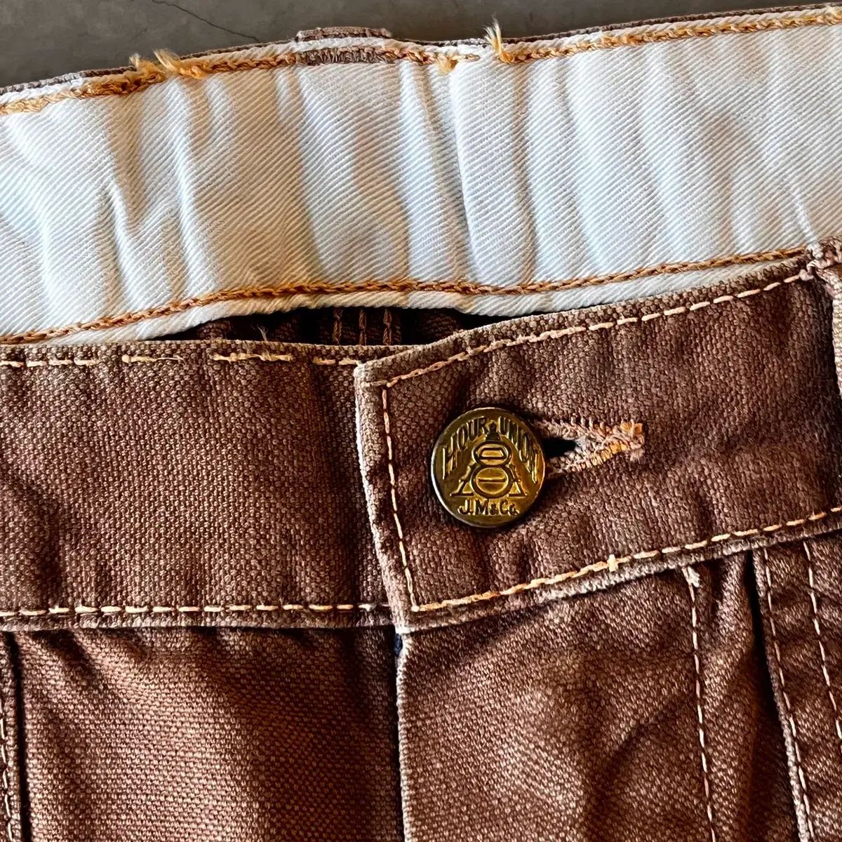 ザ・リアルマッコイズ ダブルニー パンツ - メルカリ