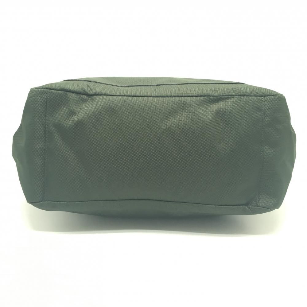 美品】パーリーゲイツ ロッカーバッグ カーキ×イエロー ロゴ刺しゅう