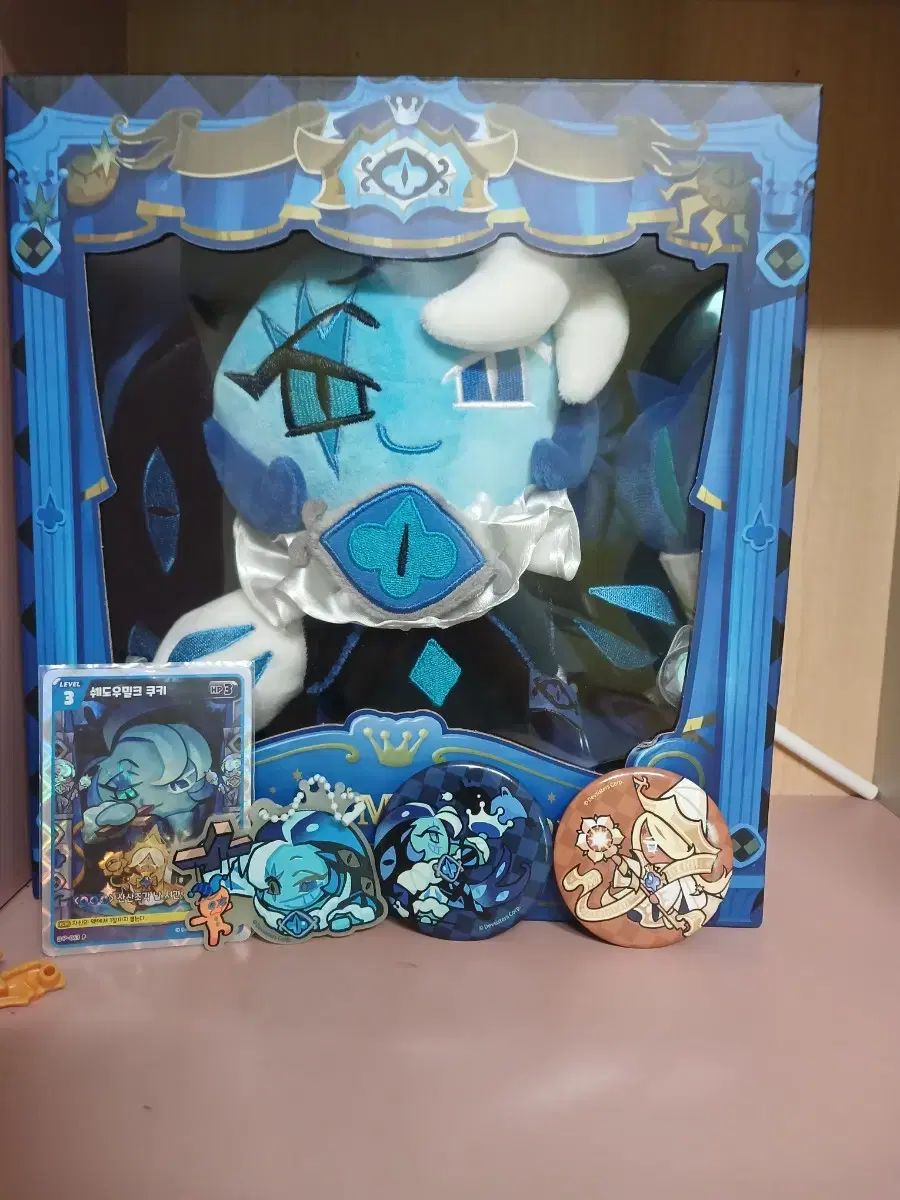 クッキークッキングダム グッズ シャドウミルク COOKY ぬいぐるみ ボックスO