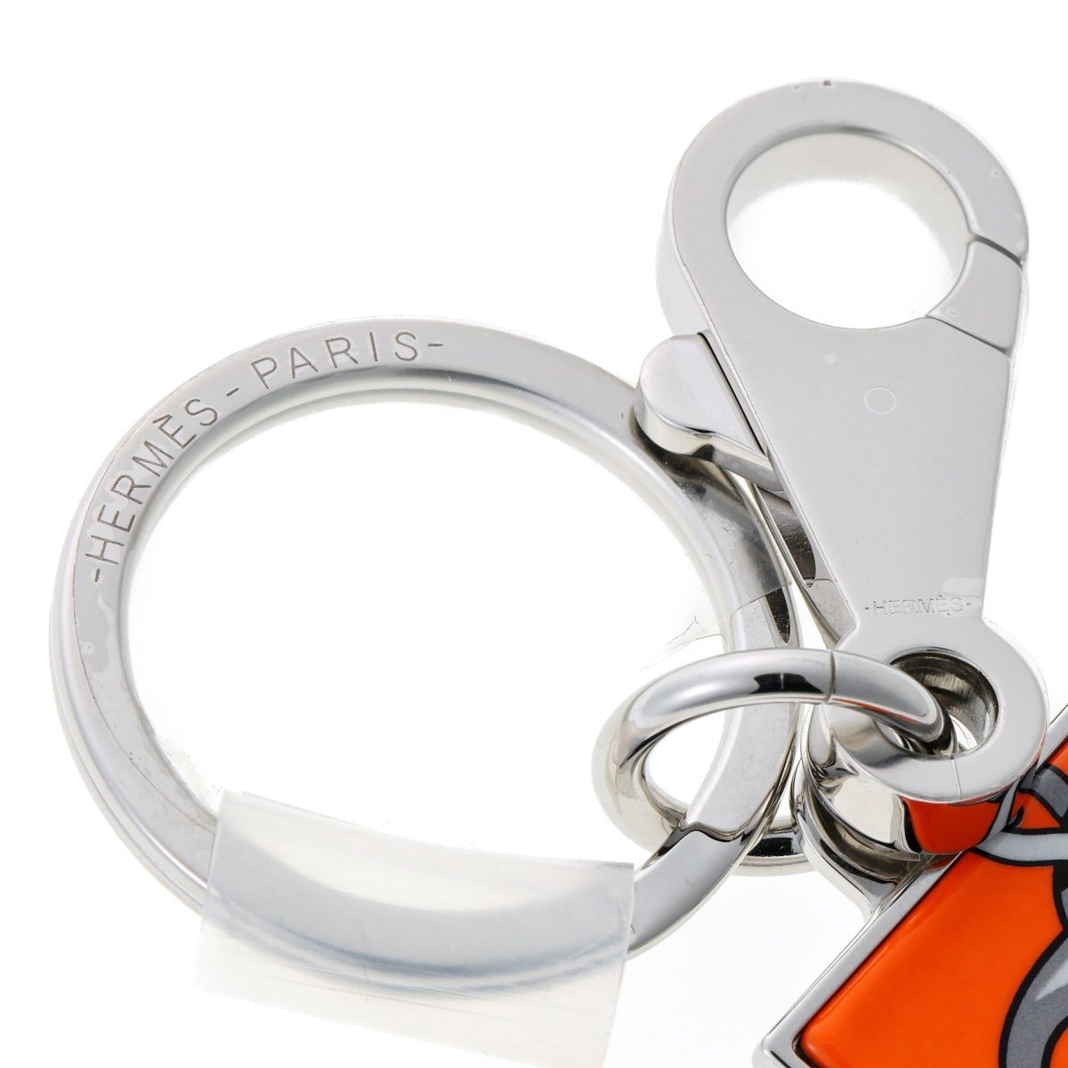 エルメス/HERMES イリュージョン キーリング / キーホルダー メタル