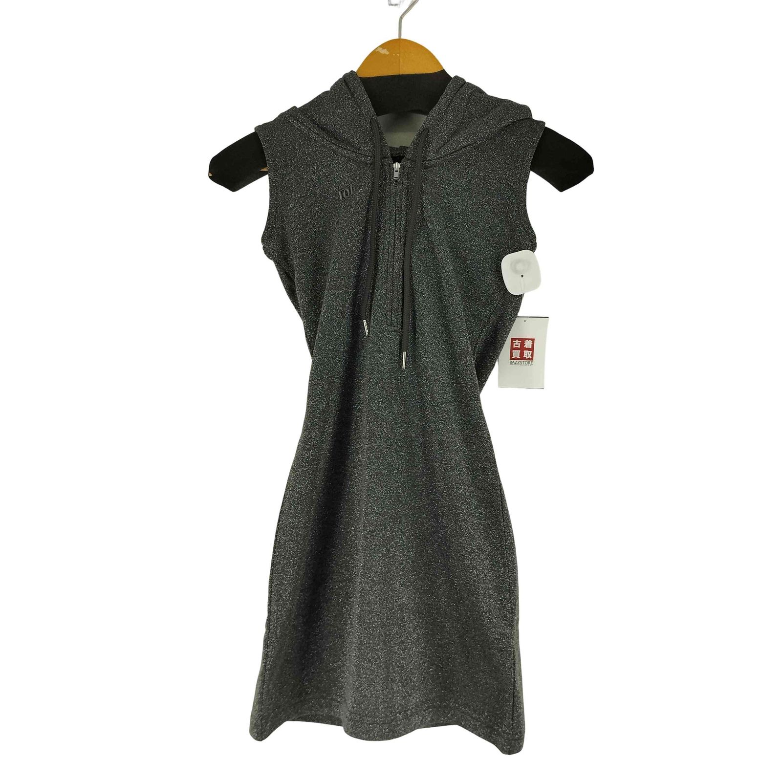 新品タグ付きdarich ラメスウェットミニワンピース フリー