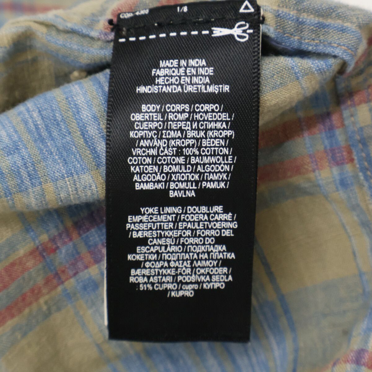 RRL ダブルアールエル ﾏﾙﾁｶﾗｰ ｺｯﾄﾝ ﾏﾄﾞﾗｽﾁｪｯｸ ｽﾎﾟｰﾂｺｰﾄ M - メルカリ