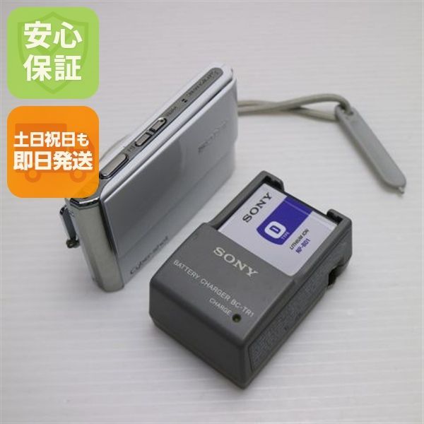 良品中古 Cyber-shot DSC-T70 ホワイト 即日発送 SONY デジカメ