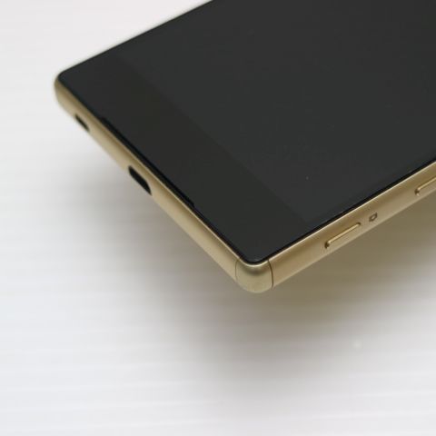 新品同様 au SOV32 Xperia Z5 ゴールド 即日発送 スマホ AU SONY 本体