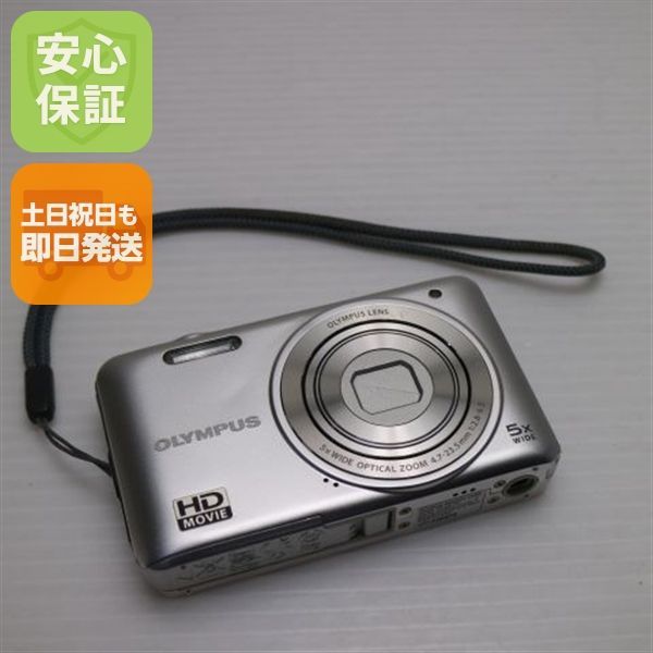 良品中古 VG-140 シルバー 即日発送 OLYMPUS デジカメ デジタルカメラ