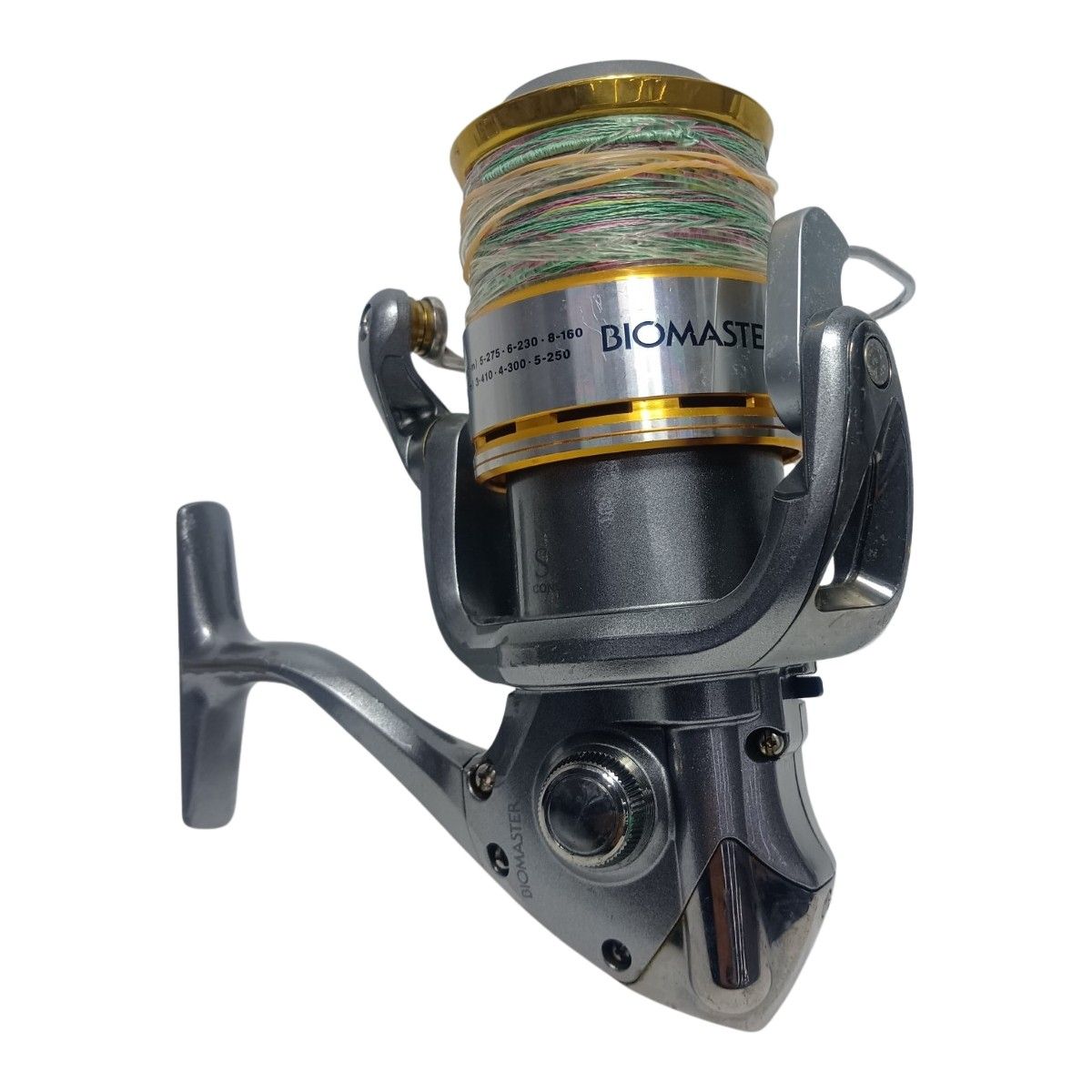 シマノ　10 バイオマスター SW 8000HG SHIMANO シマノ 10バイオマスターSW 8000HG キズ・サビ有 程度C ゴリ感