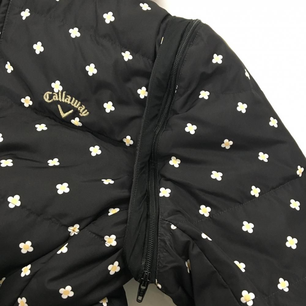 Callaway 花柄ダウンジャケットS ダウンスカートSSセット 冬ゴルフ