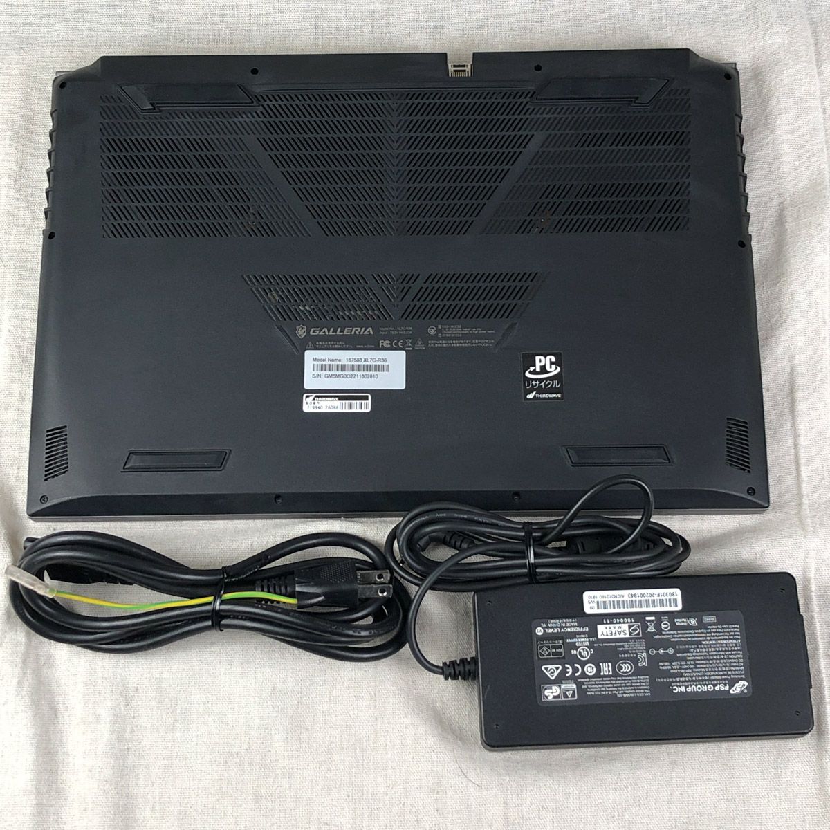 ジャンク GALLERIA XL7C-R36 RTX3060 i7-10875H - メルカリ