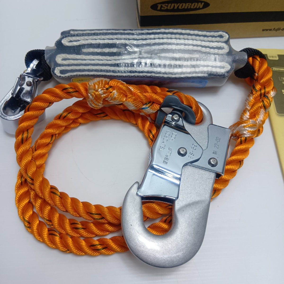 藤井電工 THL 10 R 23 JAN BX ハーネス用ランヤード ロープ