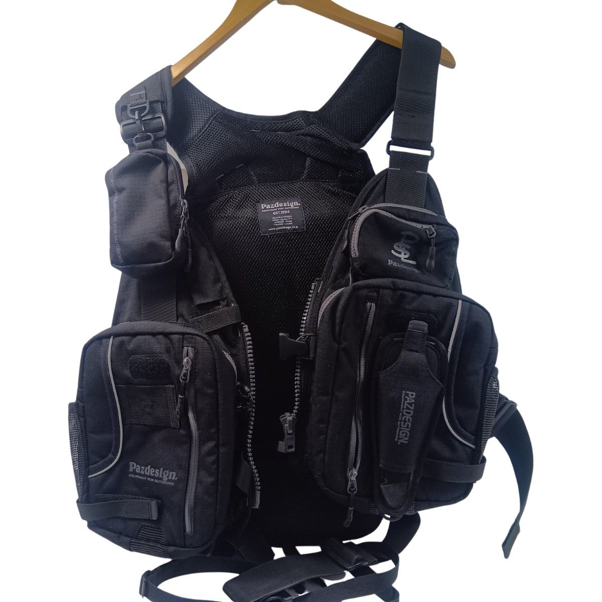 フィッシングベスト パズデザイン