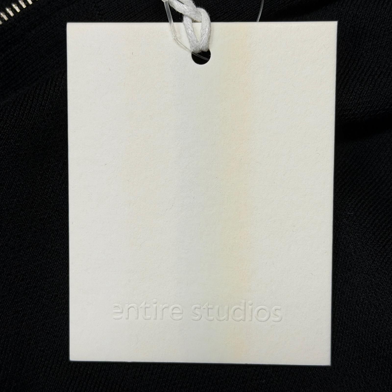 参考上代46200円 未使用 entire studios 25AW ZIP UP TURTLENECK 