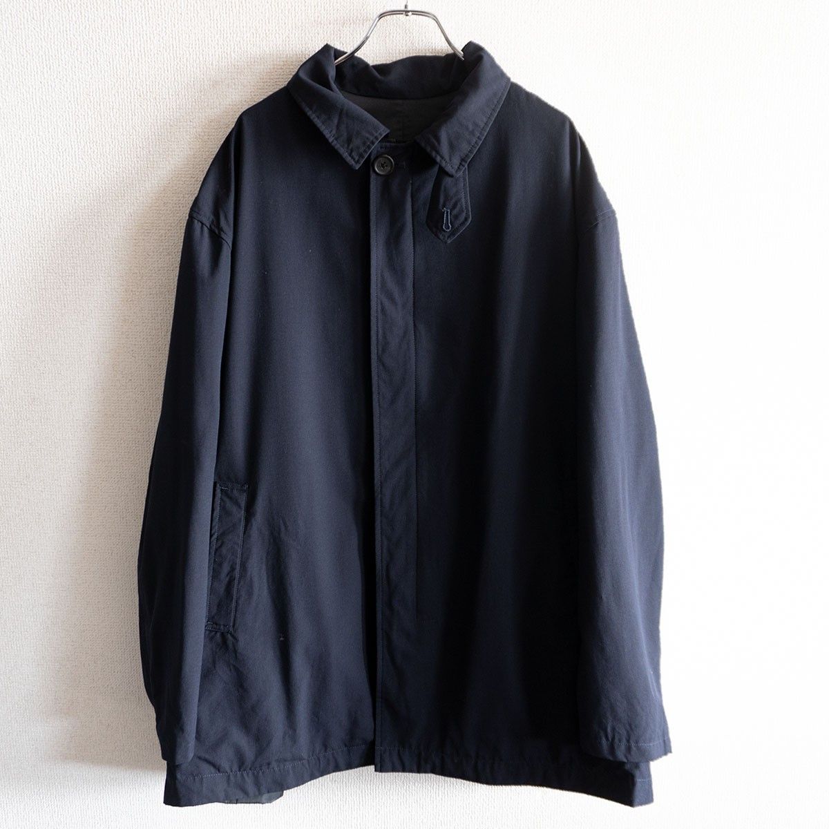 90s Y’s for men ウール コート パイピング　ネイビー　S 90s Y's for men ウール コート パイピング ネイビー S 90s Y's for