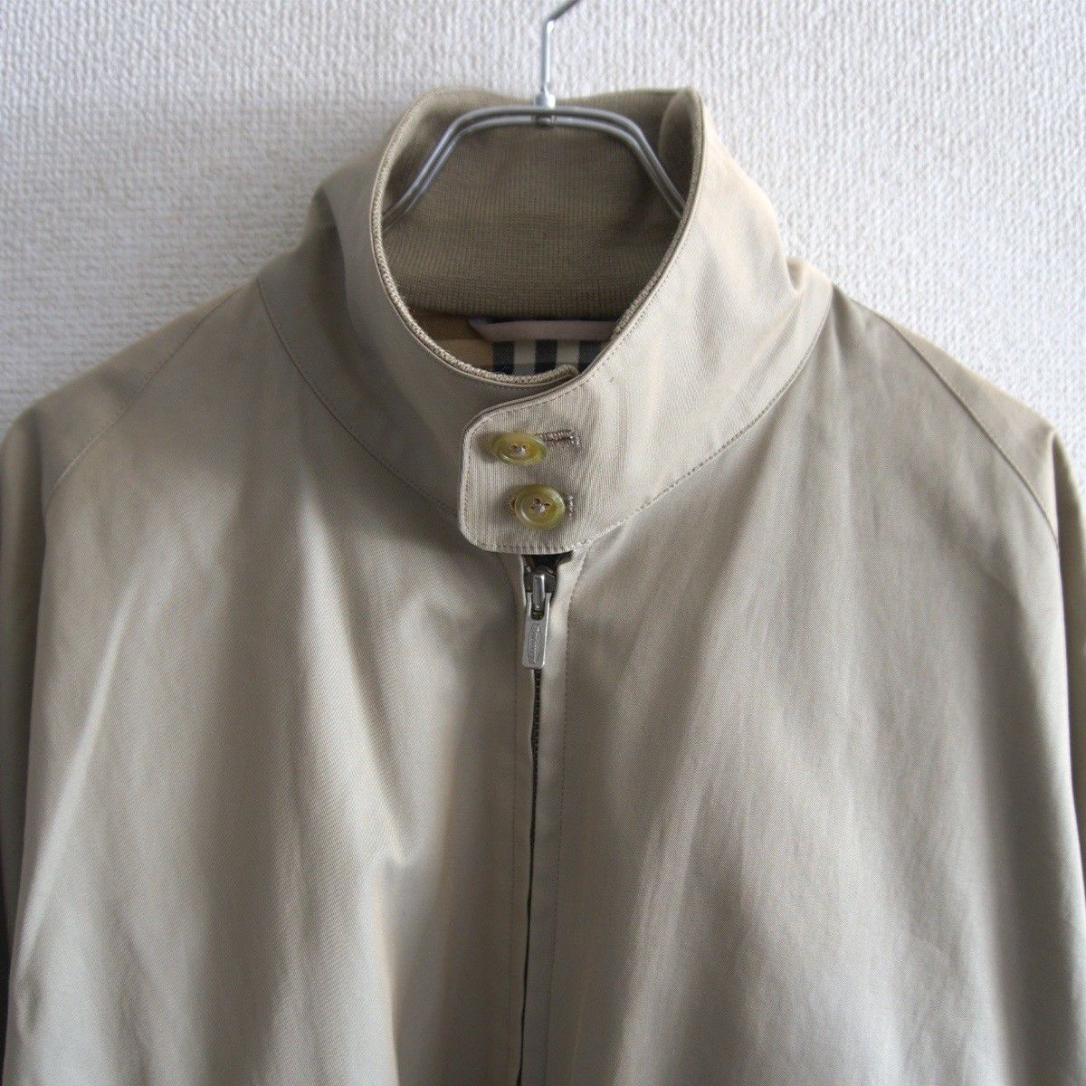 90S】 BURBERRYS 【スイングトップ ジャケット】M ノバチェック 