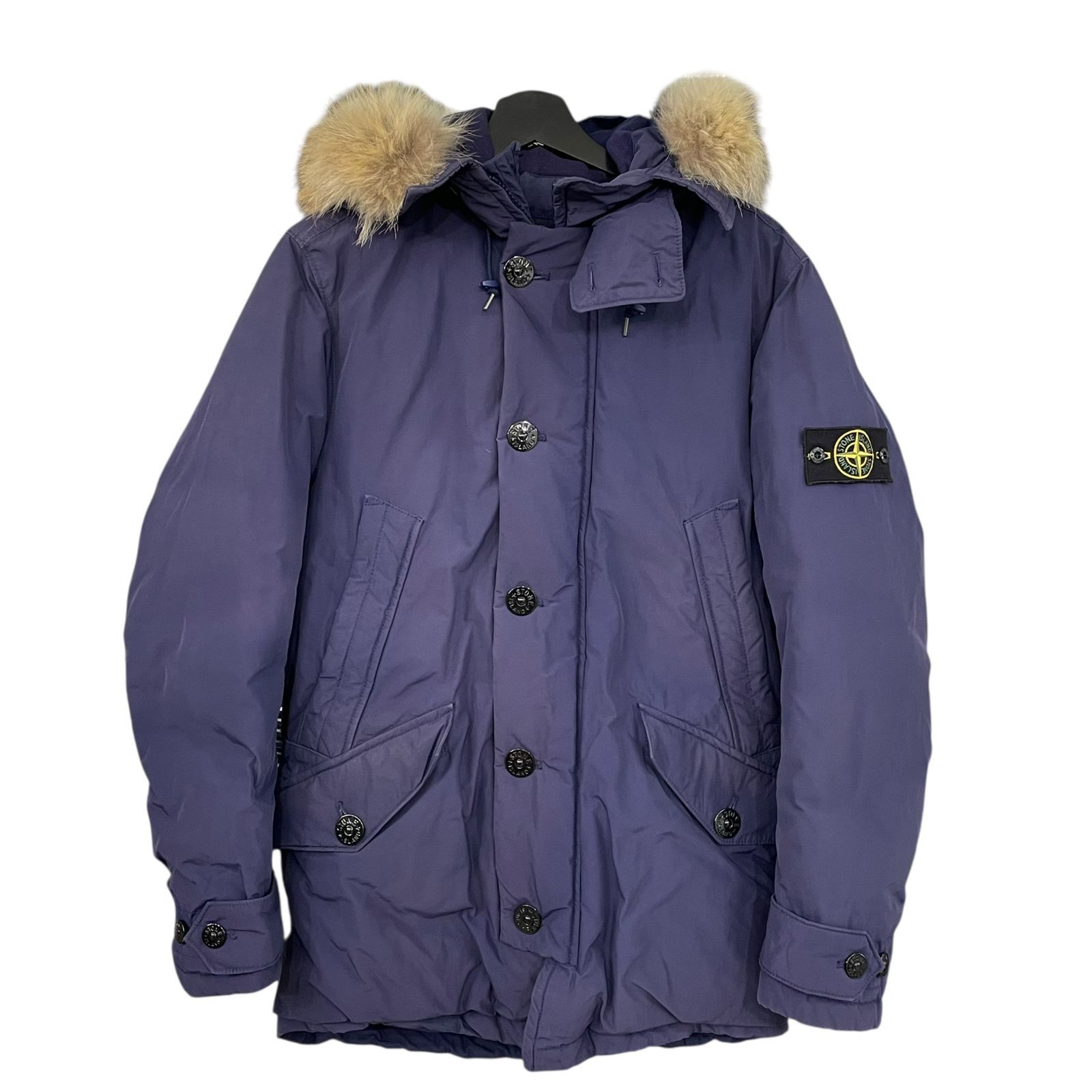 STONE ISLAND】 MICRO REPS DOWN JACKET NAVY ストーンアイランド
