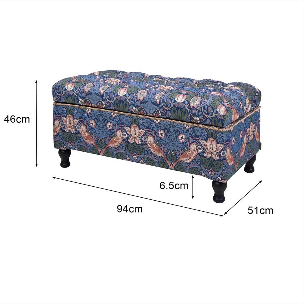 SUPER イチゴドロボウ収納ベンチ