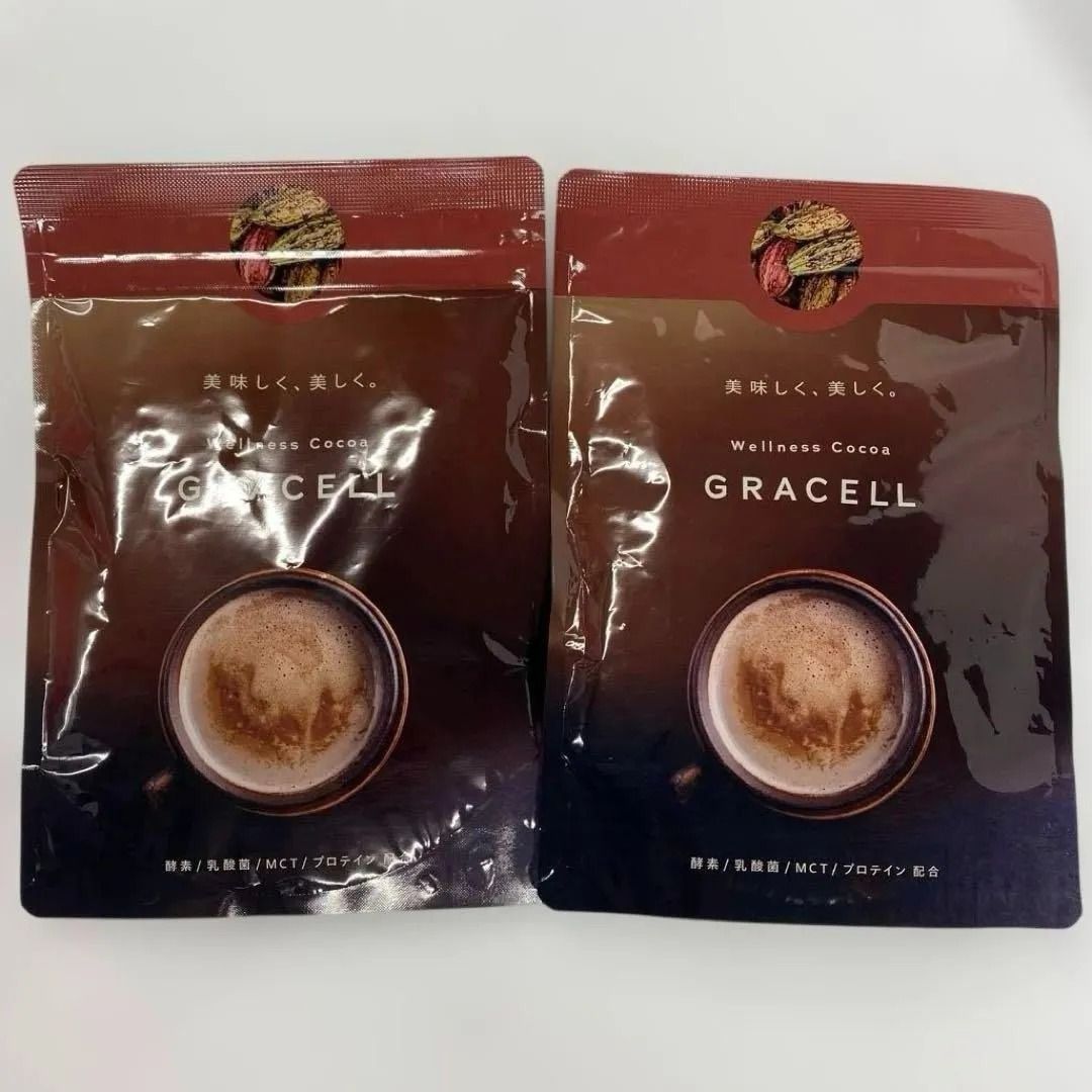 A5873 K グレイセル ウェルネスココア 100g 2点セット 2605 - メルカリ