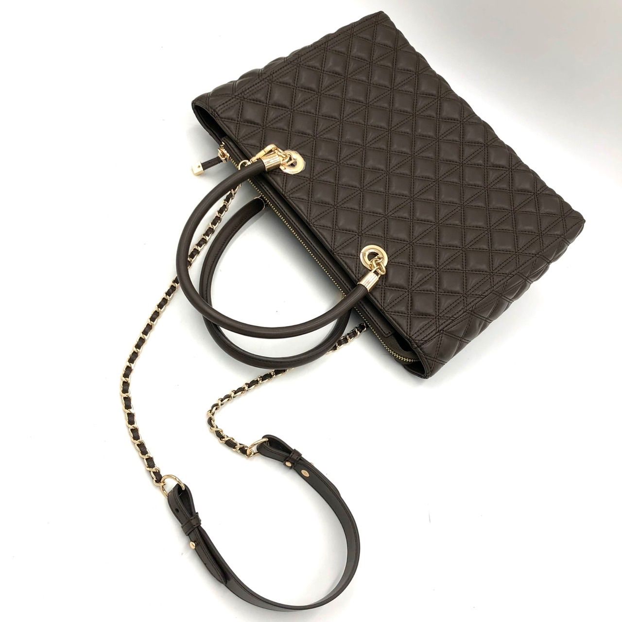 極美品】RANDA ランダ キルティング 2way ハンドバッグ ショルダー 