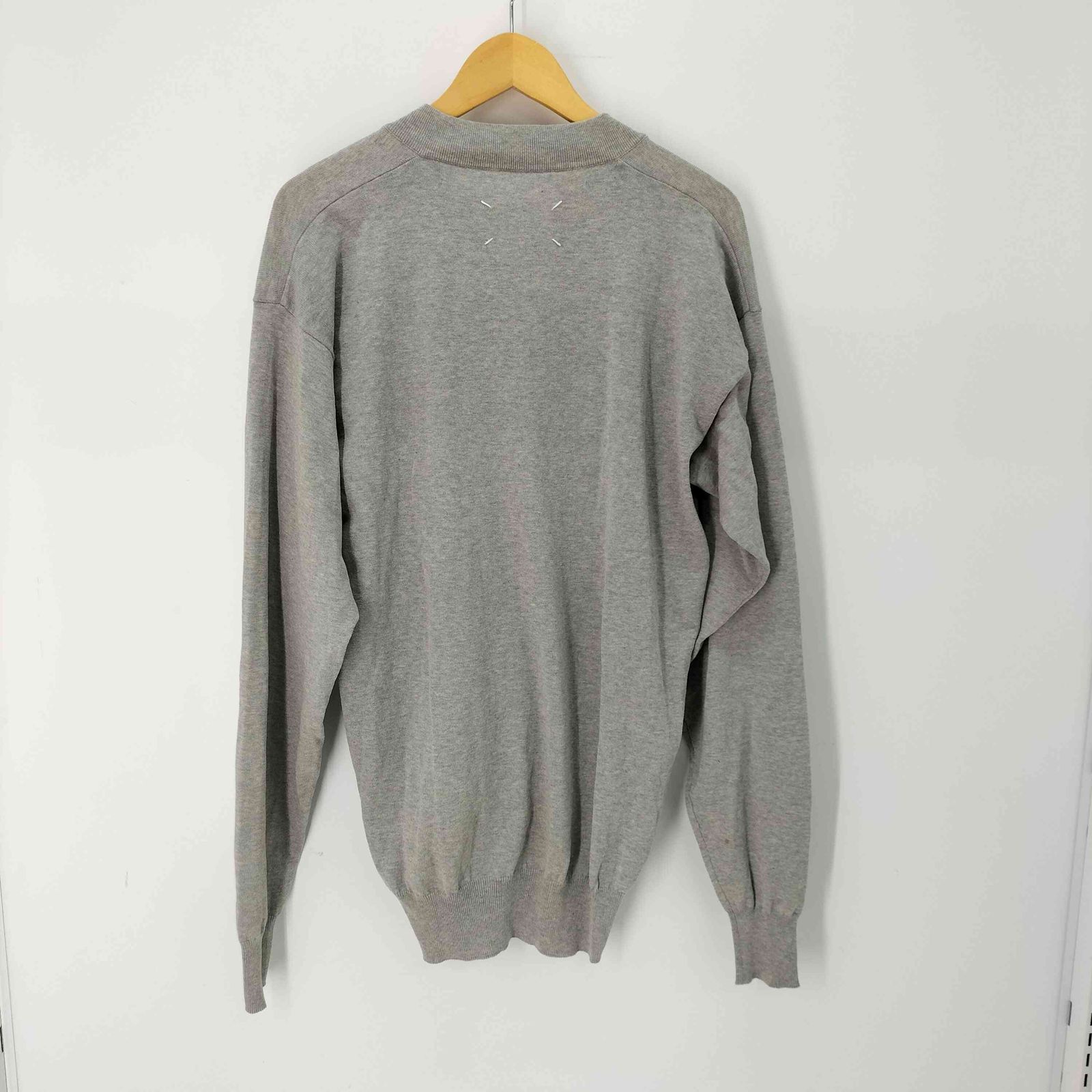 メゾンマルジェラ Maison Margiela イタリア製 Vネックニット 4番