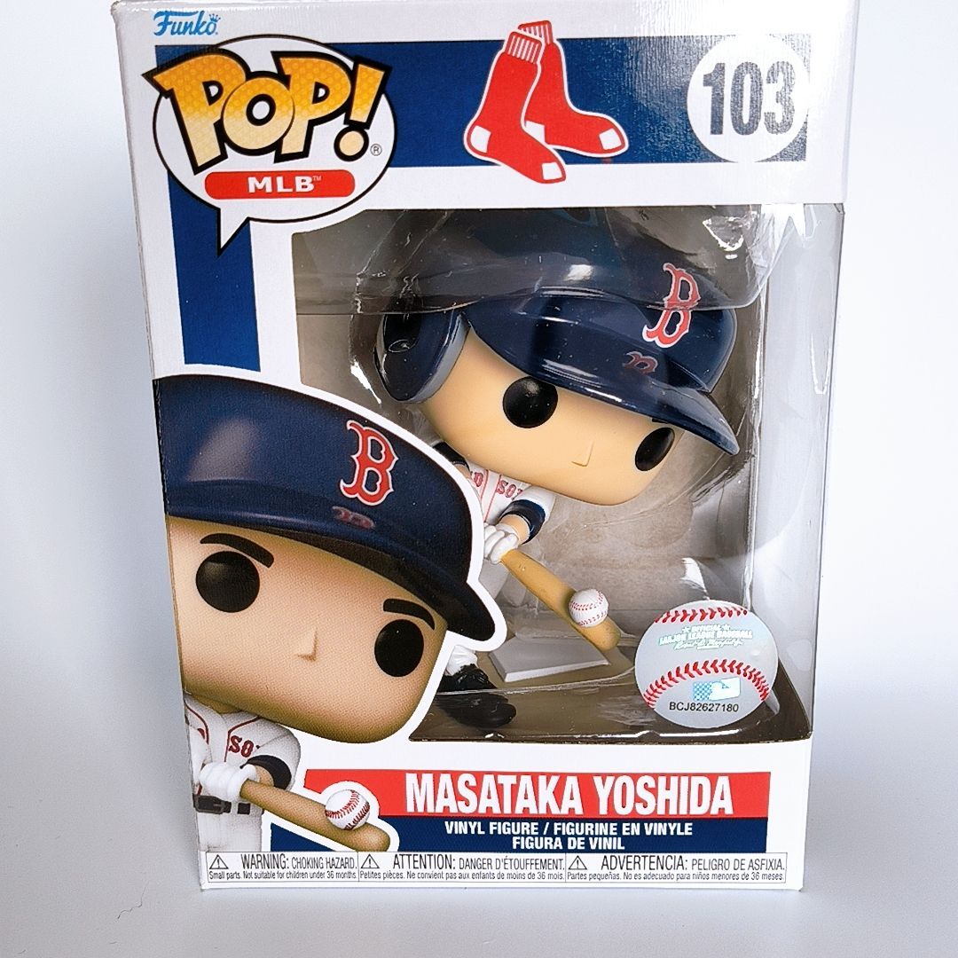 メジャーリーグボストンレッドソックスフィギュア 新品未使用・アメリカ輸入品】Funko Pop! 吉田正尚 ボストン・レッド