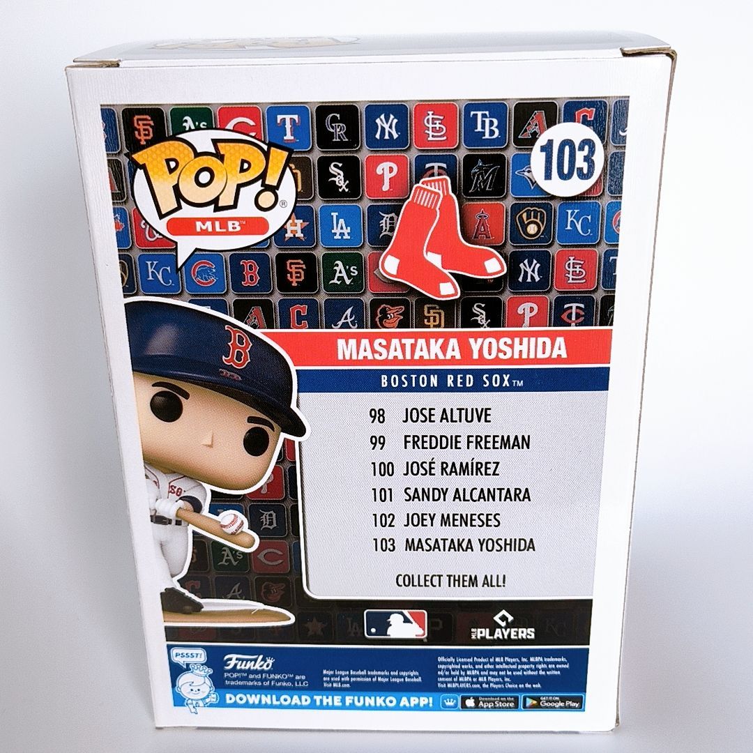 新品未使用・アメリカ輸入品】Funko Pop! 吉田正尚 ボストン・レッド
