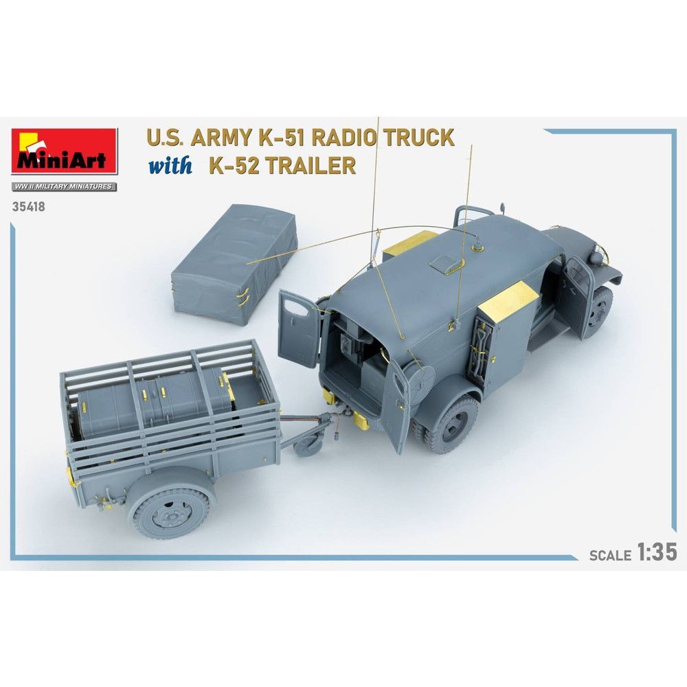 新品 ミニアート インテリアキットシリーズ 1/35 WW.II アメリカ陸軍 K