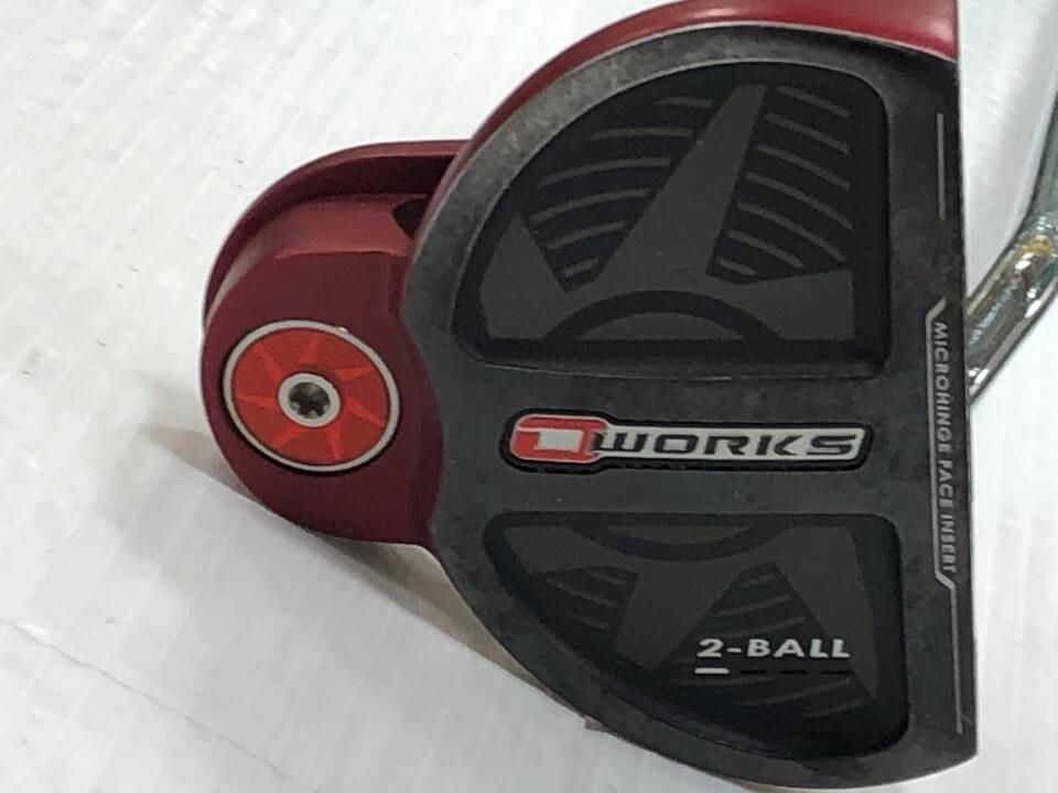 オデッセイ O-WORKS RED 2-BALL パター 中古【最短即日発送】 - メルカリ