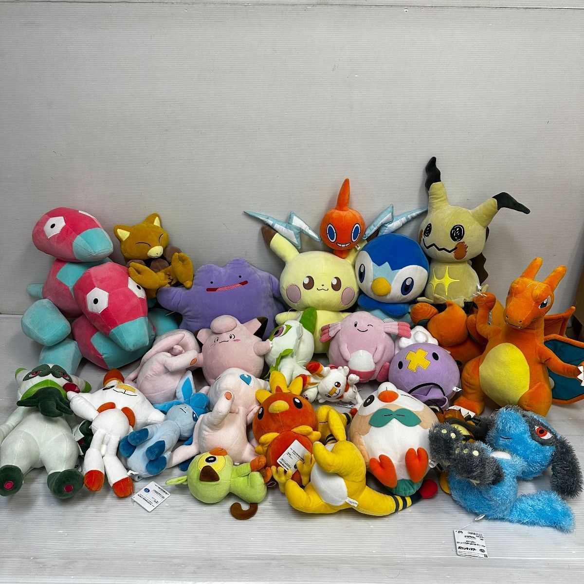 △【2個口発送】ポケットモンスター ぬいぐるみ まとめ ポケモン ※汚れ