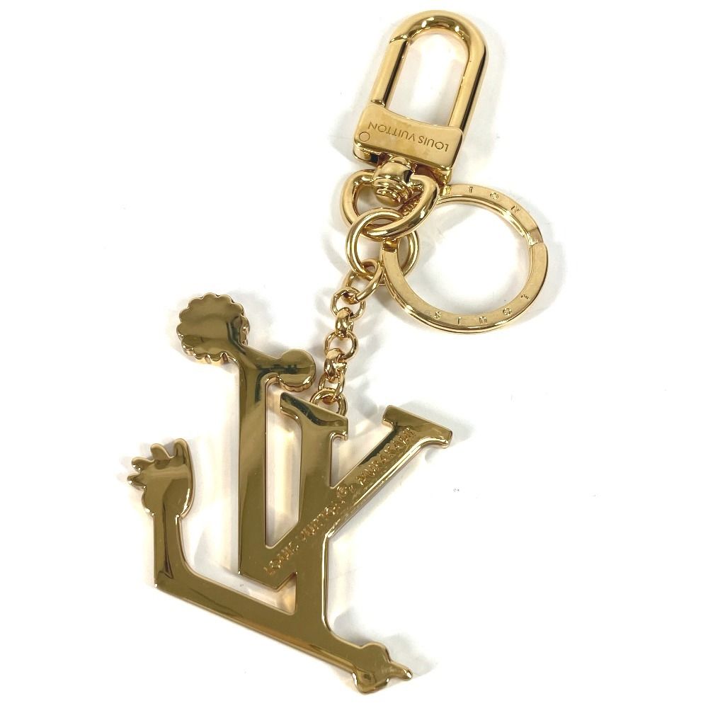 【美品】LOUIS VUITTONキーホルダーLVアイコニックスーパーフラット LOUIS VUITTON ルイヴィトン キーホルダー キーホルダー・LV アイ