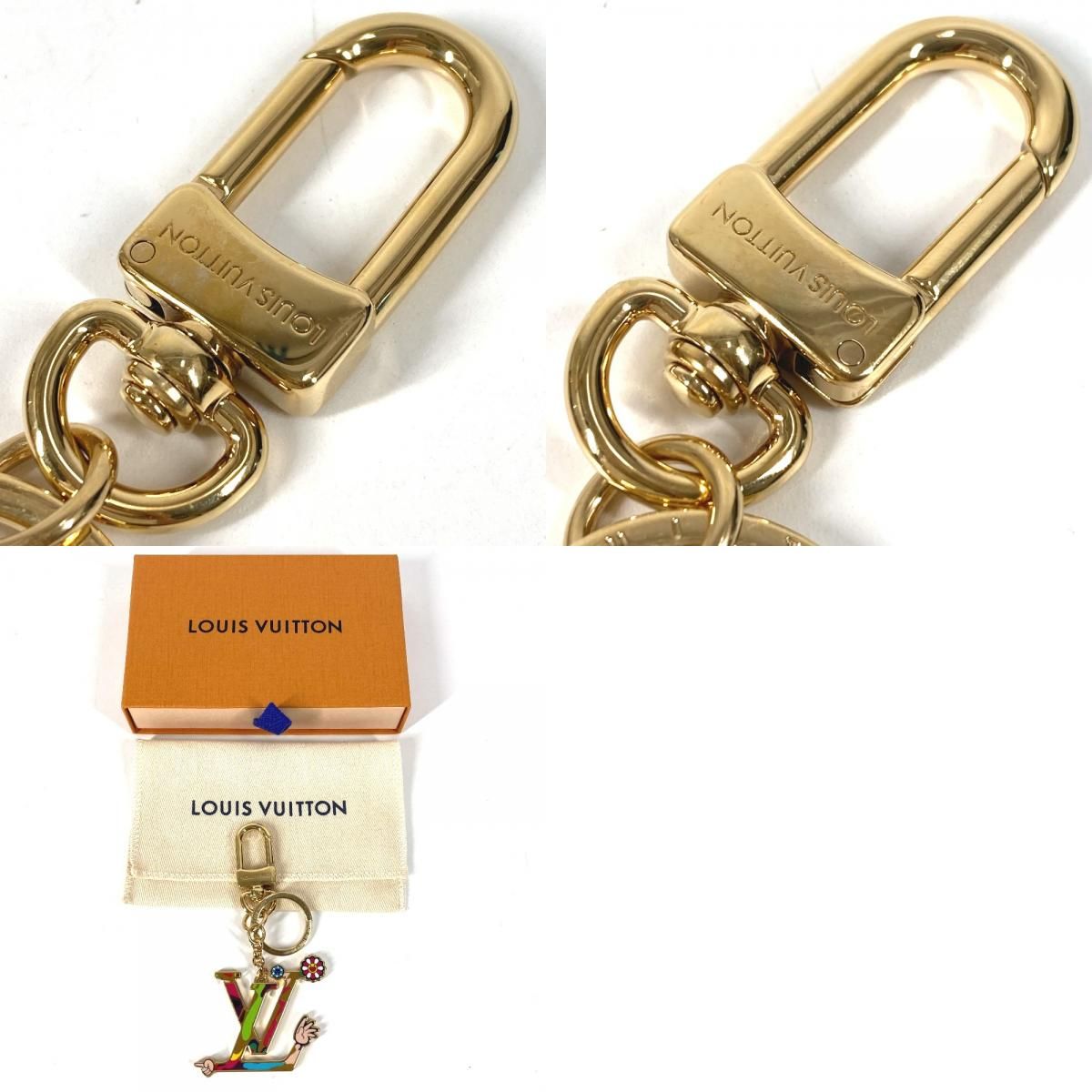 LOUIS VUITTON ルイヴィトン キーホルダー キーホルダー・LV アイ
