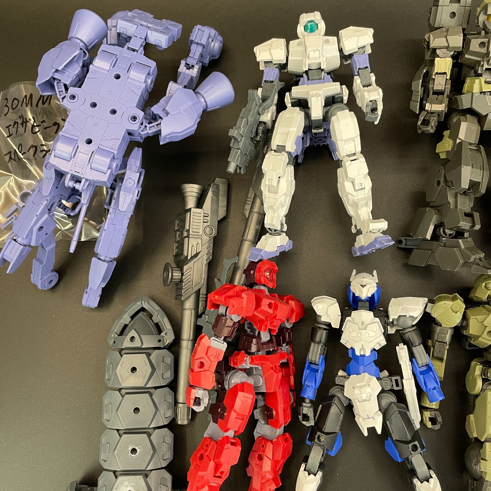 30MM&30MS組み立て済みジャンク 30ms 30mm バンダイ 組み立て済み ジャンク プラモデル パーツセット